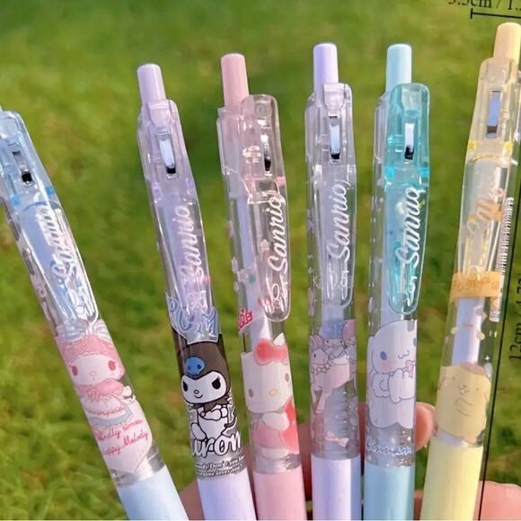 Hello Kitty & Friends Fine Tip Pen Set (6) - Picture 1 of 4